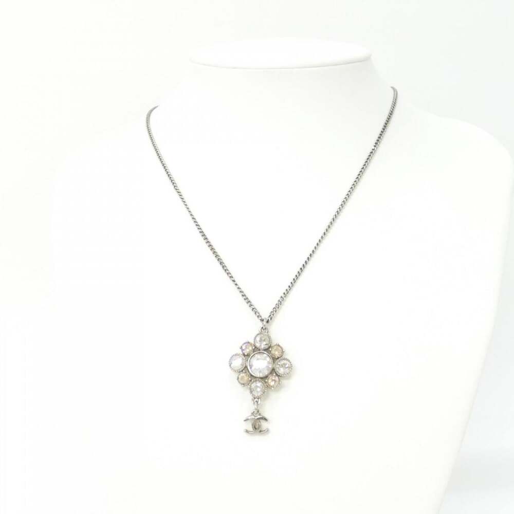 Chanel Pendant Necklace Metal Silver #244543C92B - Picture 5 of 5